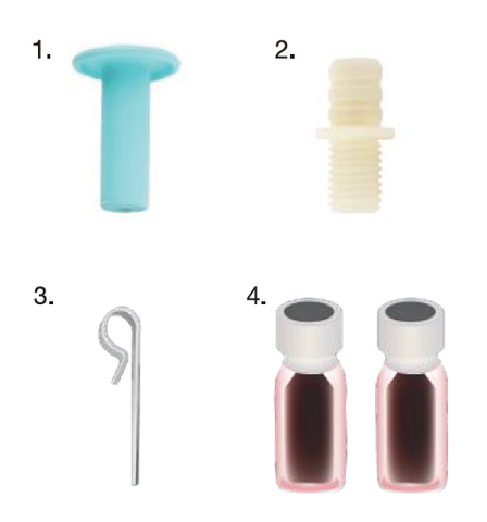 Filter Priming Kit / Anti-Airlock Clip / Red Dye - Choice Water Filters