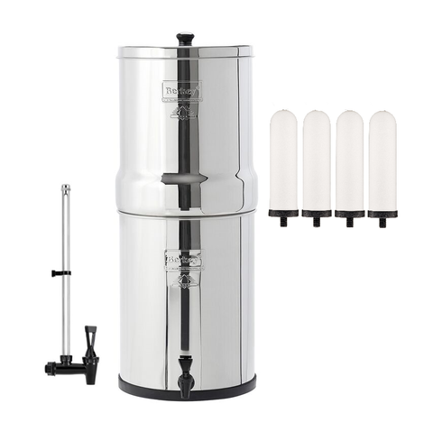 Imperial Berkey Bundle with 4 Ultra Sterasyl Water Filters. - Choice Water Filters
