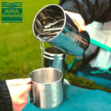 Go Berkey size, British Berkefeld Adventure 1 Litre gravity water filter system.