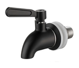 Stainless Steel Spigot for Berkefeld, Berkey or other gravity water filter system, Black finish