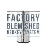 Blemished Big Berkey w/ 2  Berkefeld Ultra Sterasyl Water Filters - Choice Water Filters
