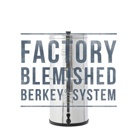 Blemished Big Berkey w/ 2  Berkefeld Ultra Sterasyl Water Filters - Choice Water Filters