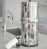 British Berkefeld Water Filter System - 12 Litre Size with Stainless Spigot - embossed logo