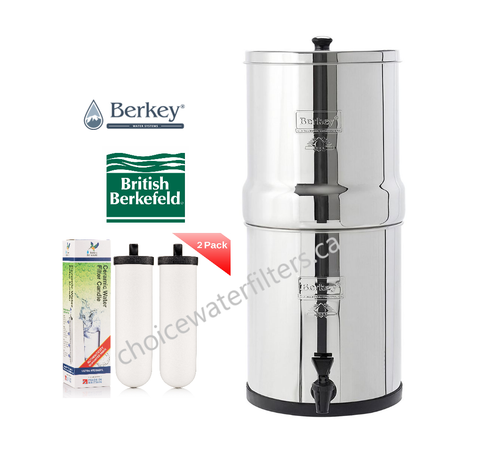 Big Berkey with Berkefeld water filters