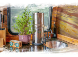 Travel Berkey water filter system , berkey water filters , berkey water filter canada