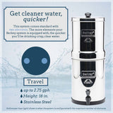 Travel Berkey , berkey water filters , berkey water canada , Moose Jaw